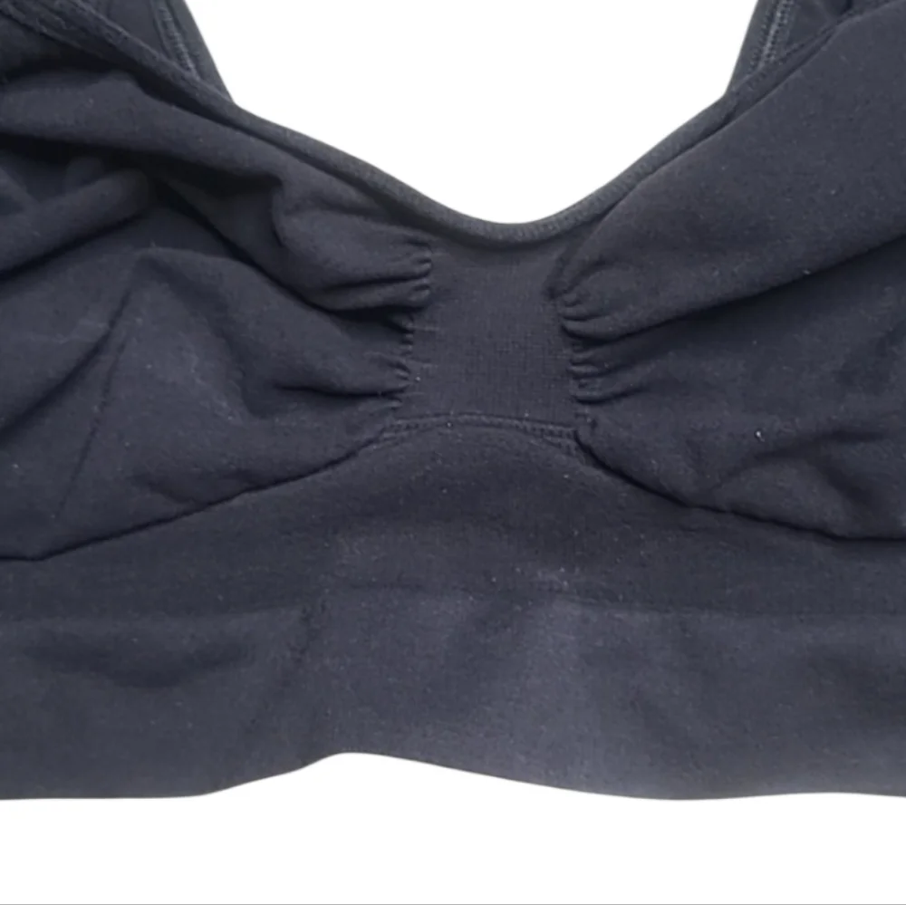 SKIMS Black Sculpting Seamless Bralette Bra
